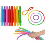 Montessori senzorické natahovací trubky- Pop Tube 8ks 4520 – Hledejceny.cz