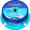 8 cm DVD médium Verbatim CD-R 700MB 52x, AZO, spindle, 25ks (43432)