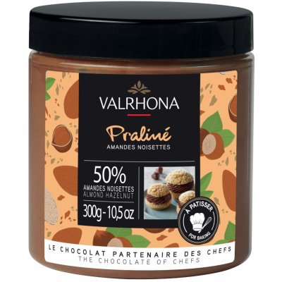 Valrhona Praline Fruity Almond 50% & Hazelnut 50% 300 g – Zboží Mobilmania