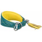 Trixie ACTIVE kožený obojek Comfort pro chrty – Zboží Dáma