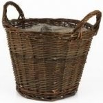 koš 60cm z neloupaného proutí – Zboží Dáma