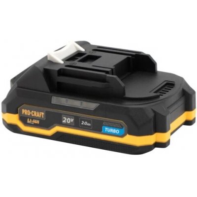 Procraft 20/2 Turbo 20 V 2 Ah – Zboží Mobilmania
