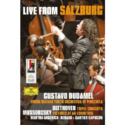 Martha Argerich - GUSTAVO DUDAMEL / MUSSORGSKY, BEETHOVEN DVD – Hledejceny.cz