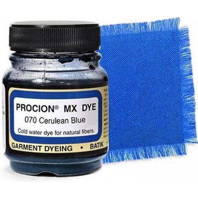 Jacquard Procion MX na bavlnu odstín 070 Cerulean blankytně modrá