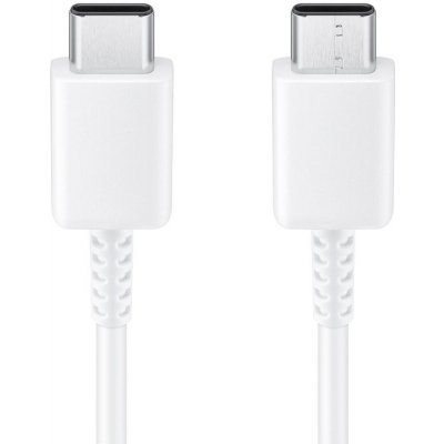 Originální datový kabel - SAMSUNG EP-DA705BWEGWW (Galaxy A70) USB C - USB typ C bílý blistr