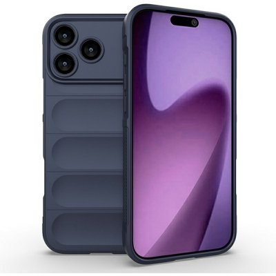 Rugg odolný gelový obal na iPhone 17 Pro Max - tmavěmodrý – Zboží Mobilmania