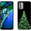 Pouzdro a kryt na mobilní telefon Nokia mmCase Gelové Nokia G42 - neonový vánoční stromek 3