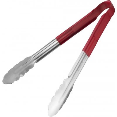Vogue servírovací kleště barevně rozlišené červené 290mm – Zboží Dáma