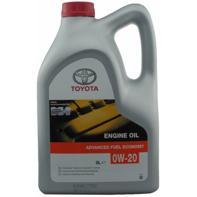 Toyota Advanced Fuel Economy 0W-20 5 l – Zbozi.Blesk.cz