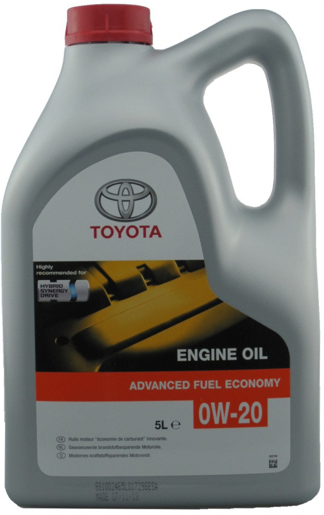 Toyota Advanced Fuel Economy 0W-20 5 l