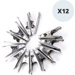 MSV kolíčky na prádlo 12 ks nerezové 6,2 cm 100293 – Zboží Dáma