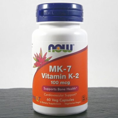 Now Foods Vitamin K2 jako MK-7 100 mcg 60 rostlinných kapslí – Hledejceny.cz