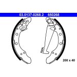 ATE Sada brzdových čelistí 03.0137-0268.2 – Zbozi.Blesk.cz