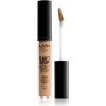 NYX Professional Make-up Can't Stop Won't Stop Tekutý korektor 7.5 Soft Beige 3,5 ml – Sleviste.cz