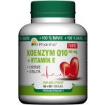 Bio Pharma Koenzym Q10 Forte 60 mg + Vitamín E 60 + 60 tobolek – Hledejceny.cz