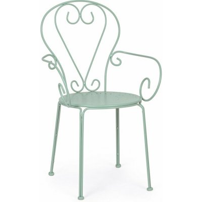 Bizzotto Etienne zahradní židle zelená/tyrkysová 49 cm, 89 cm, 49 cm – Hledejceny.cz