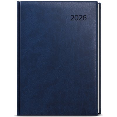 Ctirad Vivella A5 Denní 2026 modrá – Zboží Dáma