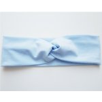 Detská Turbanová Čelenka-Sl.Modrá – Zboží Mobilmania