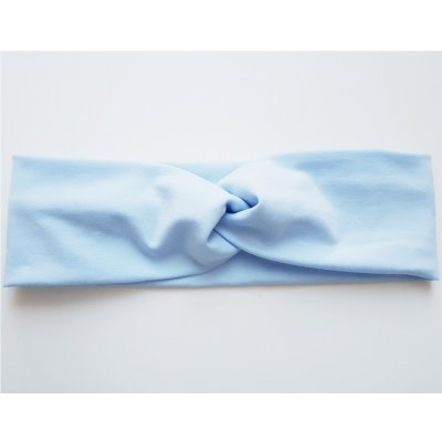 Detská Turbanová Čelenka-Sl.Modrá – Zboží Mobilmania