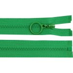 Zip kostěný dělitelný No 3 - s kroužkem barva 243 zelené kapradí délka 70 cm – Hledejceny.cz