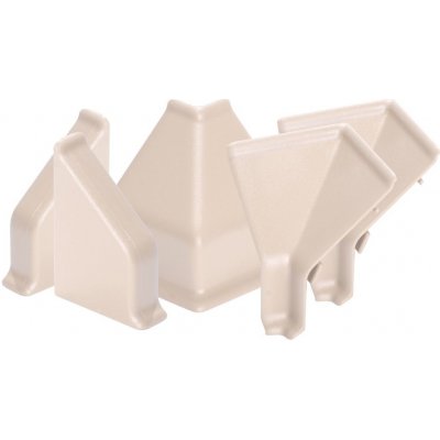 Kaindl Sada rohů a koncovek pro lišty k pracovní desce béžová 1085 – Zboží Dáma