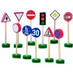 Bino dřevěné puzzle Máša a medvěd s myškou 4 dílky – Zboží Dáma