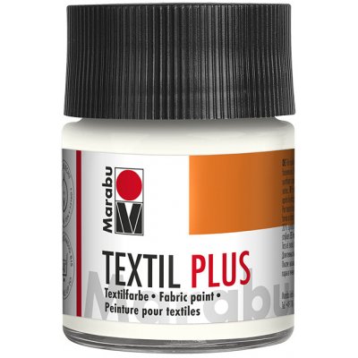 Marabu textil plus barva na textil 50 ml bílá 070 – Zbozi.Blesk.cz