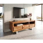 Delife Live Edge 190 cm 4 šuplíky 2 přihrádky – Hledejceny.cz