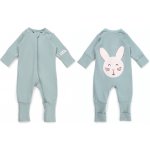 Moniel Dětský rostoucí overal Králík Pastel mintová – Zbozi.Blesk.cz