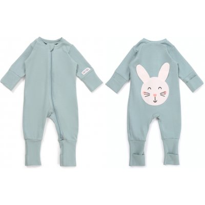 Moniel Dětský rostoucí overal Králík Pastel mintová – Zbozi.Blesk.cz