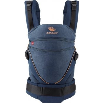 Manduca Wickelkinder XT Denim Toffee černá