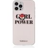 Pouzdro a kryt na mobilní telefon Pouzdro BABACO Apple iPhone 12 / 12 Pro - gumové - GIRL POWER