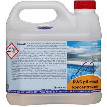 PWS pH mínus koncentrovaný 2l