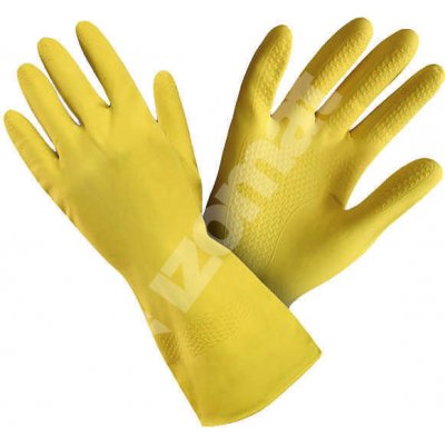 Economy Úklidové latexové nepudrované žluté 1 pár – Zboží Dáma