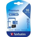 Verbatim microSDHC 16 GB UHS-I 44010 – Hledejceny.cz