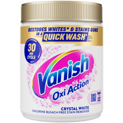 Vanish Gold Oxi Action White odstraňovač skvrn prášek 470 g – Zboží Dáma