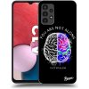 Pouzdro a kryt na mobilní telefon Samsung Pouzdro Picasee ULTIMATE CASE Samsung Galaxy A13 4G A135 - Brain - White