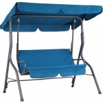 Casaria Hollywood 107953 Houpačka modrá, nastavitelná markýza – Zboží Dáma Casaria Hollywood 107953 Houpačka modrá, nastavitelná markýza – Zboží Dáma