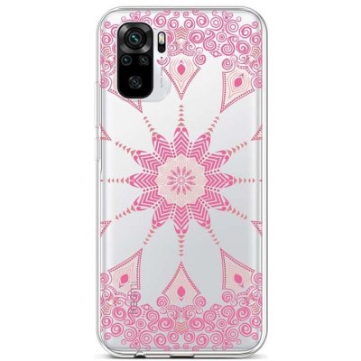 Pouzdro TopQ Xiaomi Redmi Note 10 silikon Pink Mandala