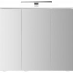 Jokey Arda Zrcadlová skříňka s LED osvětlením, 73 × 68 × 15 cm, bílá 112113220-0110 – Hledejceny.cz