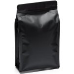 Sáček s plochým dnem | černý mat | ZIP | ventil obsah 500g (160 x 270 + 75 mm) – Sleviste.cz