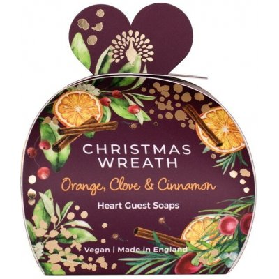English Soap Company Christmas Wreath Sada tuhých mýdel 3 x 20 g – Hledejceny.cz