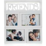 HOME DECOR fotorámeček FRIENDS 28x31cm, 4 fotky – Zboží Živě