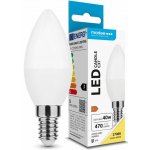 Modee E14 4,9W svíčka LED teplá 2700K – Hledejceny.cz