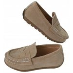 Shein nazouvací polobotky z eko semiše béžové – Zboží Dáma