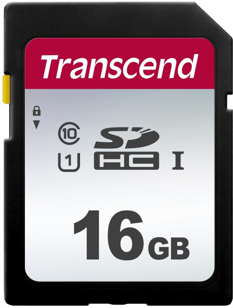 Transcend SDHC 16 GB UHS-I U1 TS16GSDC300S