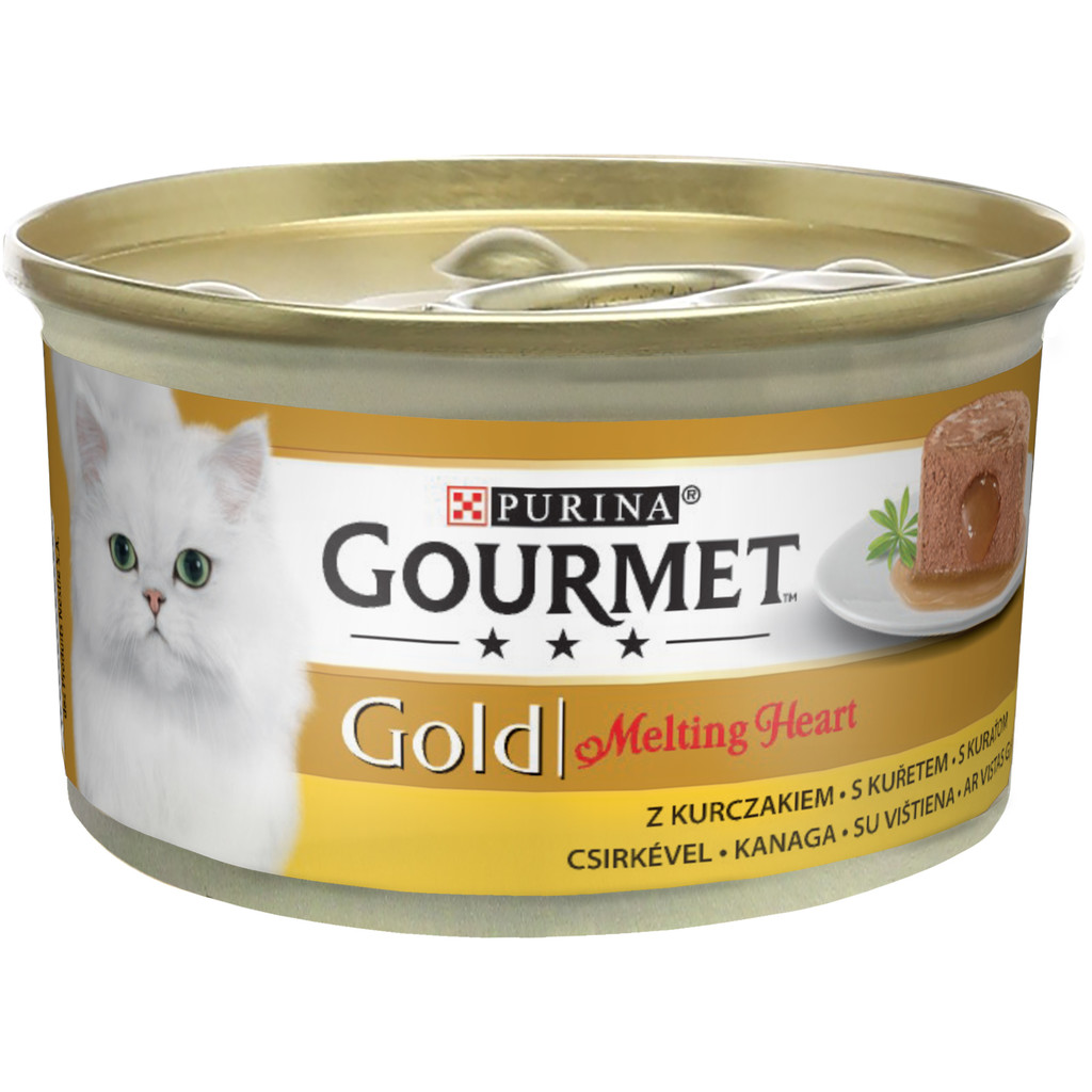 Gourmet Gold cat Melting heart kuře 85 g