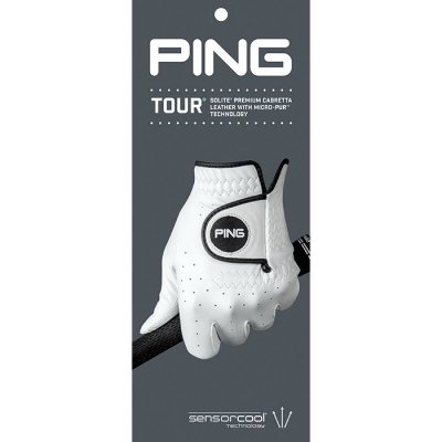 Ping Sport Tour Mens Golf Glove Bílá Levá M – Zboží Mobilmania