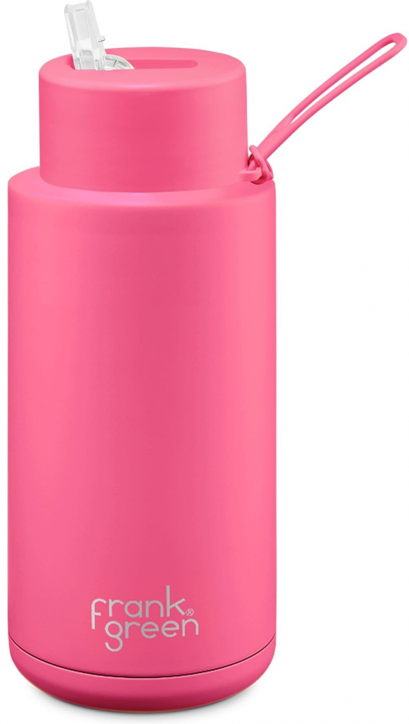 Frank Green Ceramic Neon Pink Straw Lid 1 l