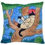 Moravská ústředna Polštář Kocour Mikeš na stromě PLYŠ 30x30 – Zboží Dáma